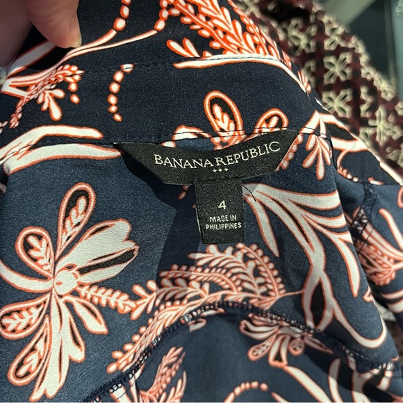 Banana Republic Midi Dress Size 4 - Picture 9 of 11